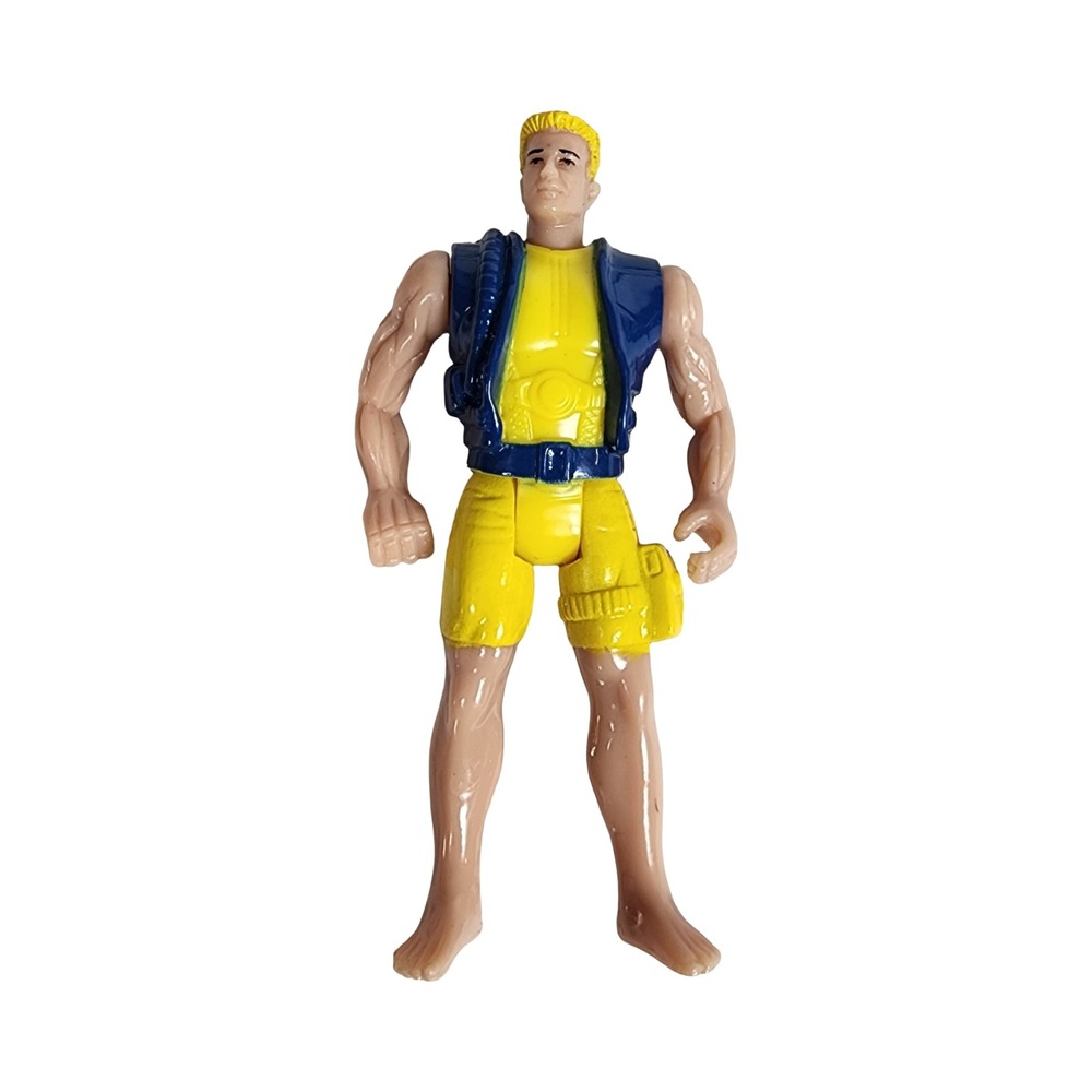 Capitan‎ Planet Action Figure Litka Tan Yellow Blue Jacket 1991 Tiger Toy F7
